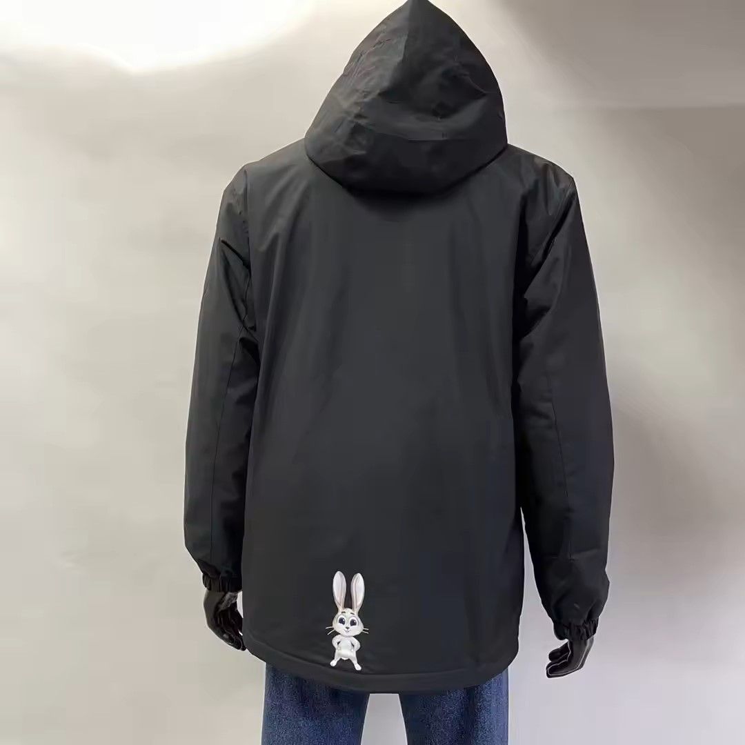 hooded jacket