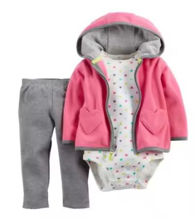 3-piece pink outfit