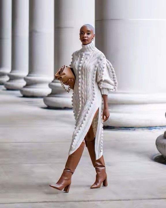 KNITTED DRESSES